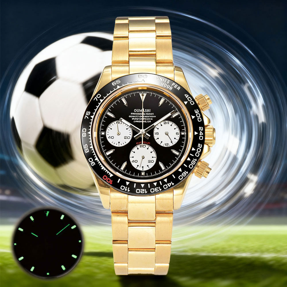 Jam tangan pria custom emas 39 - Luxury Watch Gold ulasan dan harga