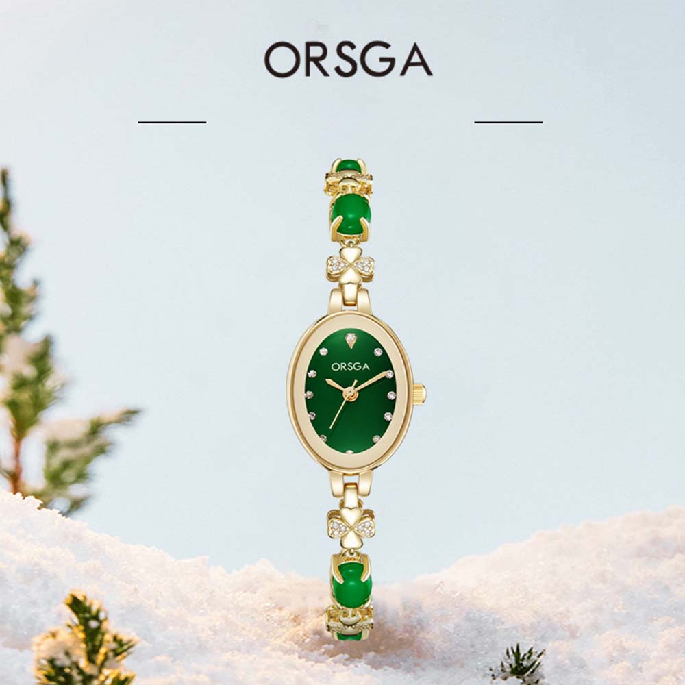 ORSGA Jam Tangan Kuarsa Hijau  - Luxury Watch Grade ulasan dan harga