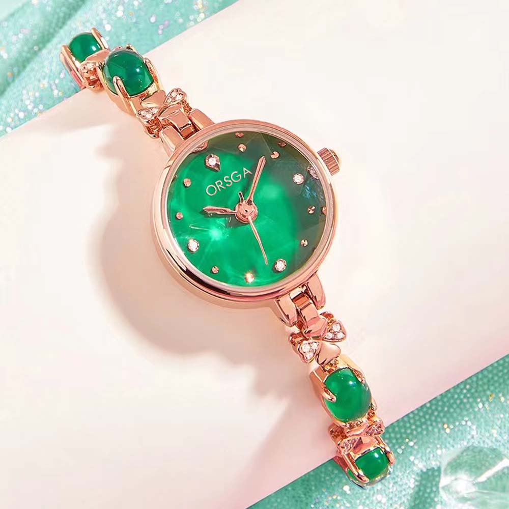 ORSGA Jam Tangan Kuarsa Hijau  - Luxury Watch Grade ulasan dan harga