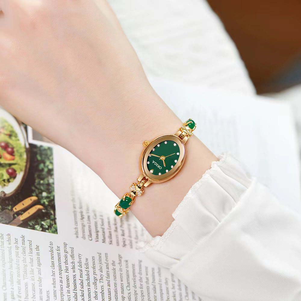 ORSGA Jam Tangan Kuarsa Hijau  - Luxury Watch Grade ulasan dan harga