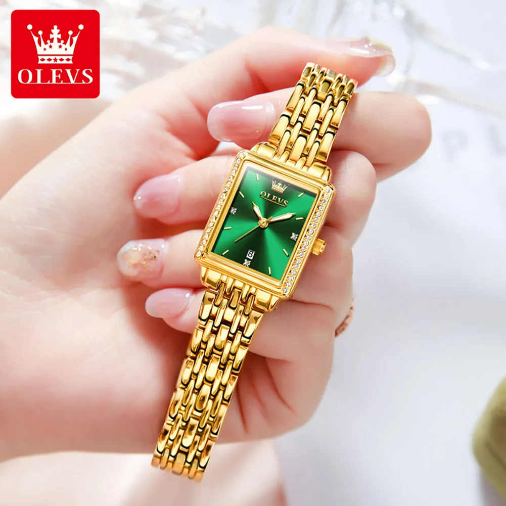 OLEVS 9995 Jam Tangan Kuarsa W - Luxury Watch Logos ulasan dan harga