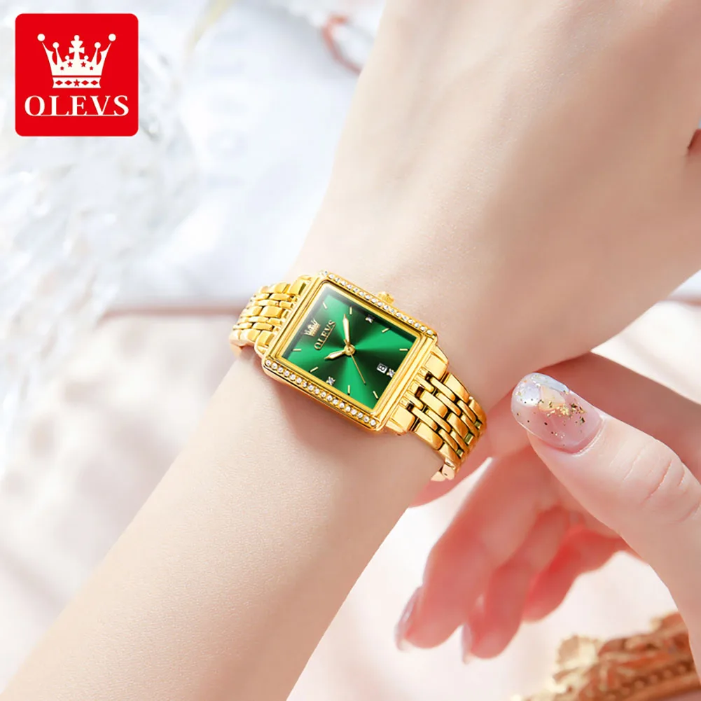 OLEVS 9995 Jam Tangan Kuarsa W - Luxury Watch Logos ulasan dan harga