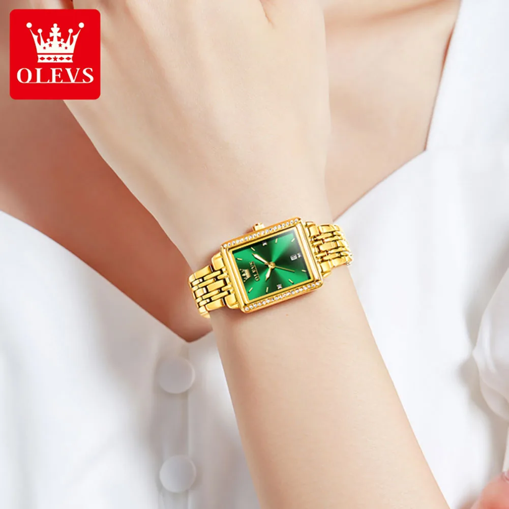 OLEVS 9995 Jam Tangan Kuarsa W - Luxury Watch Logos ulasan dan harga