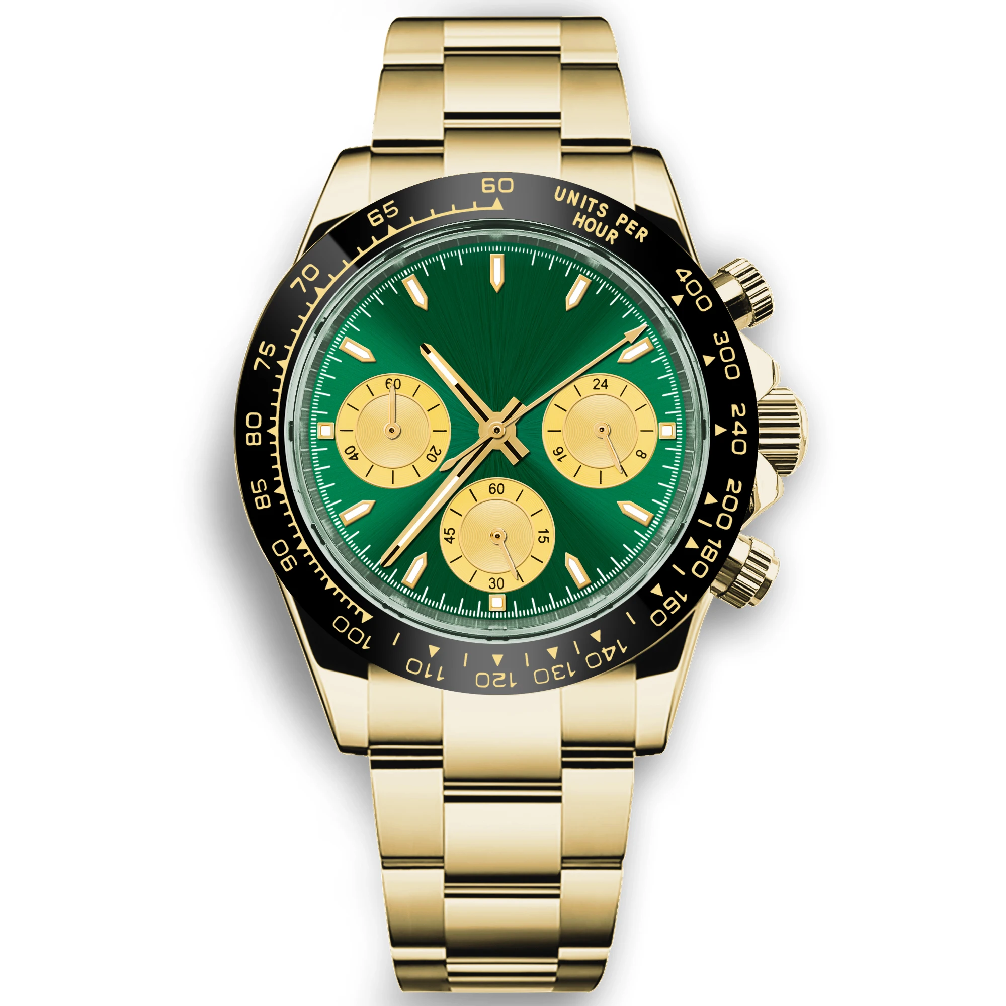 Jam Tangan Quartz Custom 39mm  - Luxury Watch Logos ulasan dan harga