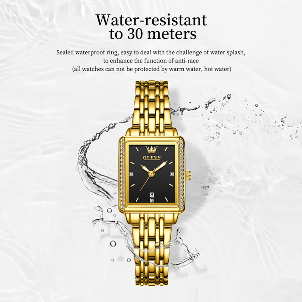 OLEVS 9995 Jam Tangan Wanita M - Luxury Watch Logos ulasan dan harga