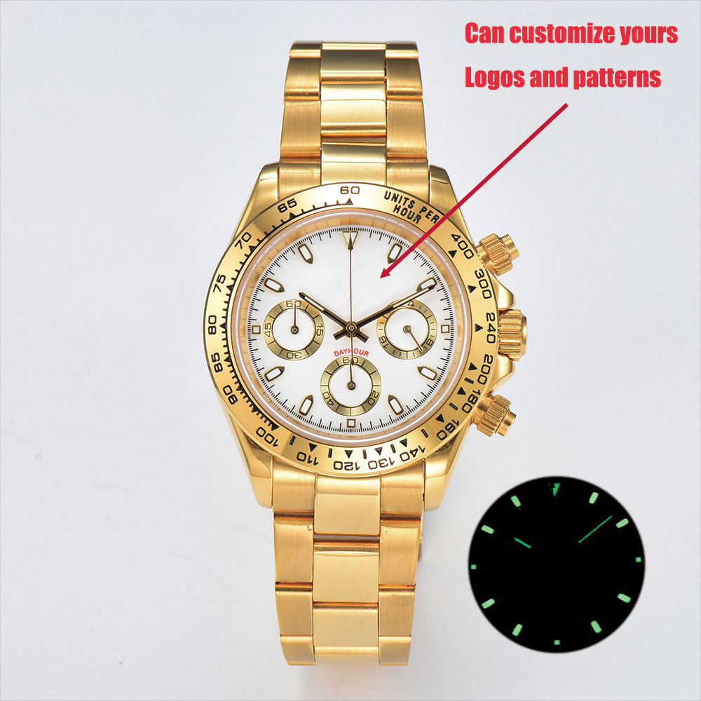 Jam Tangan Pria Emas 39mm Gera - Luxury Watch Gold ulasan dan harga