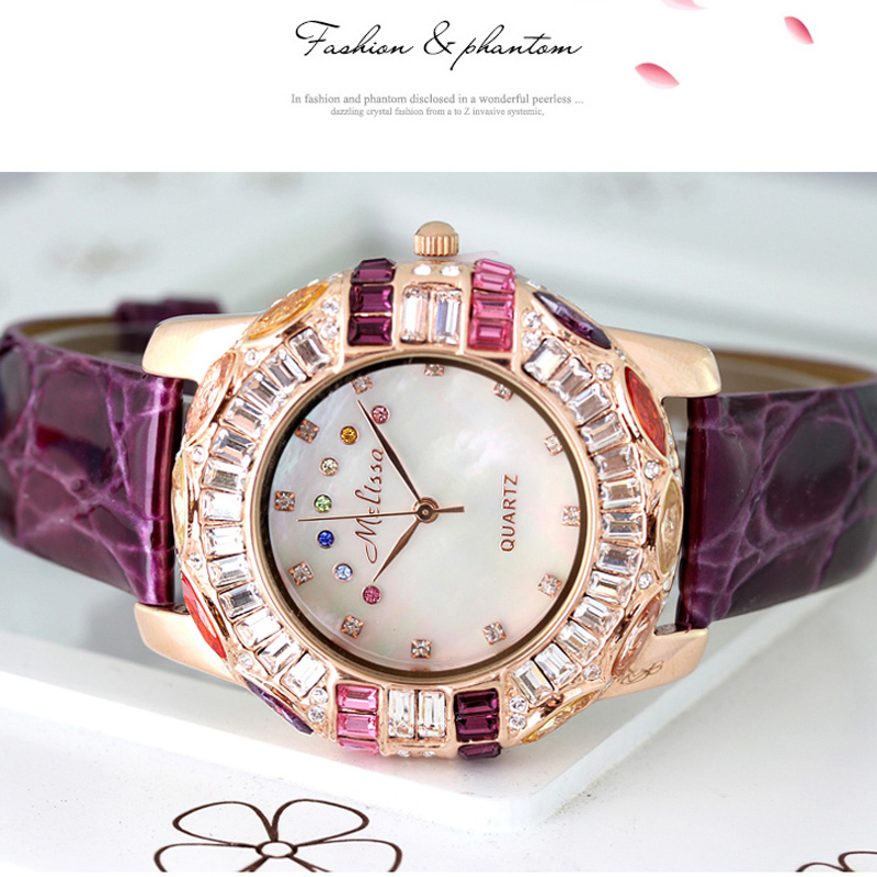 MELISSA Jam Tangan Wanita Safi - Luxury Watch Leather Strap ulasan dan harga