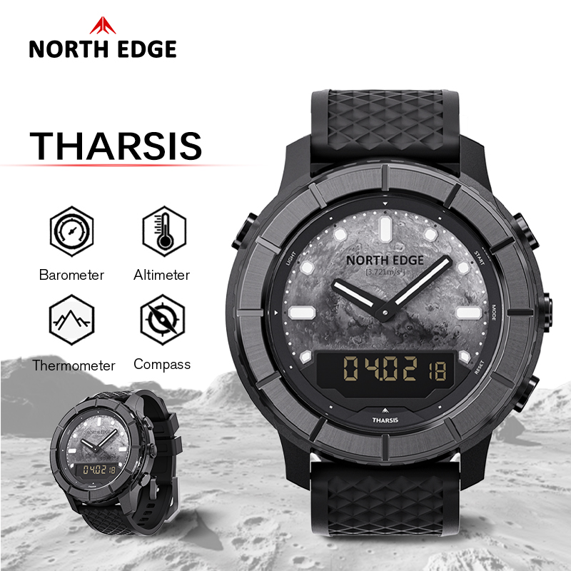 NORTH EDGE THARSIS Jam Tangan  - Diver Watch 300M ulasan dan harga