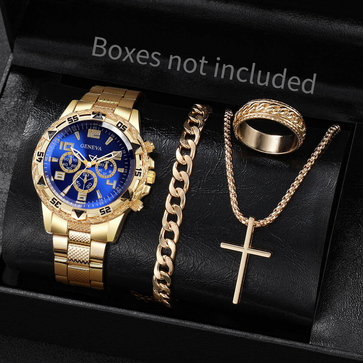 4 Buah/Set Jam Tangan Bisnis P - Luxury Watch Wallpaper ulasan dan harga