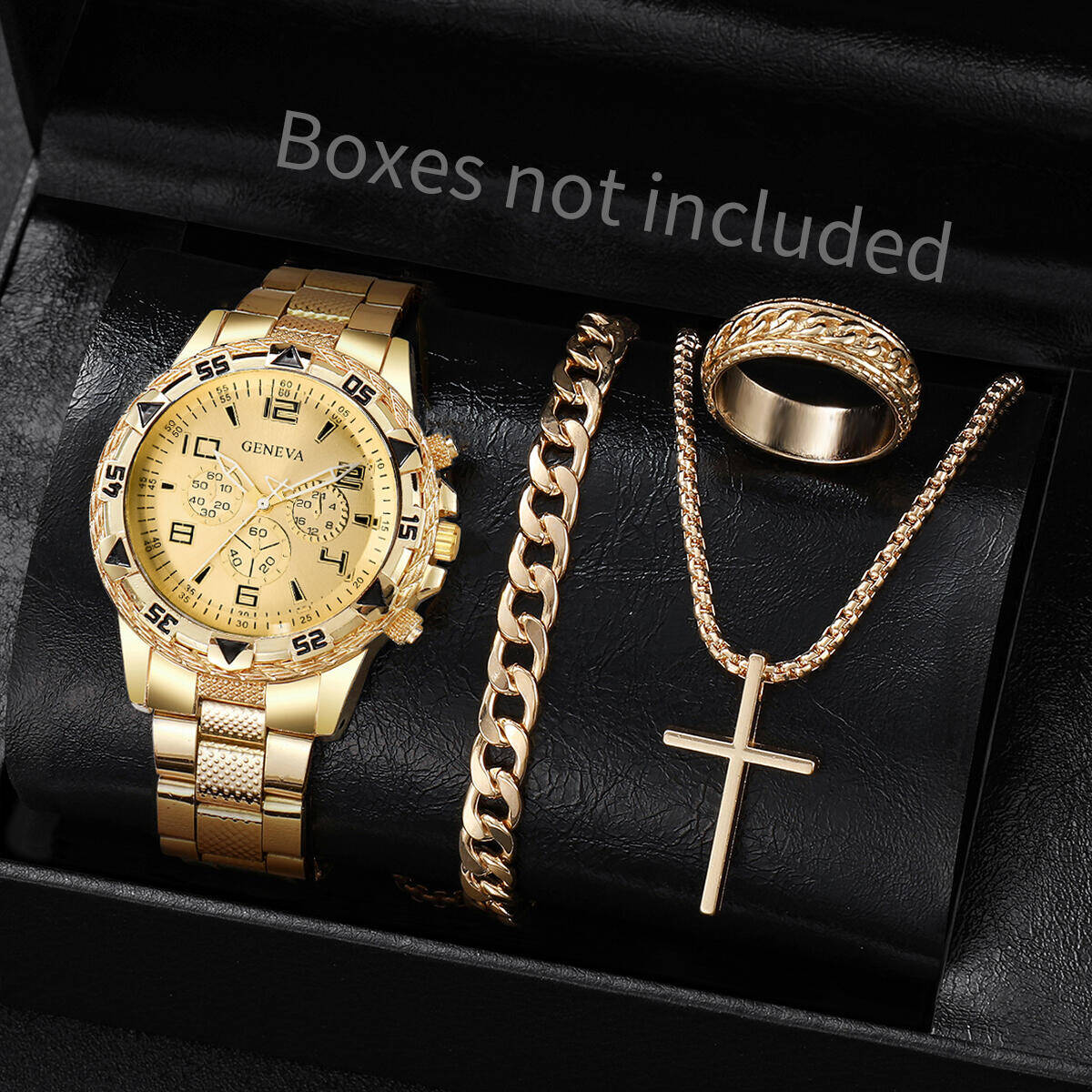 4 Buah/Set Jam Tangan Bisnis P - Luxury Watch Wallpaper ulasan dan harga