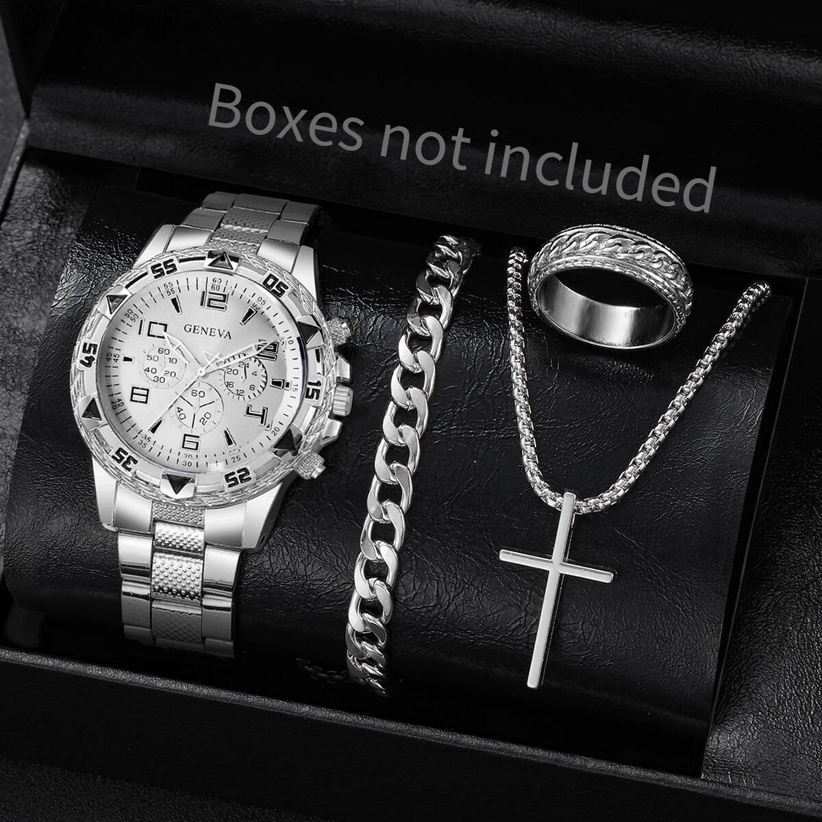 4 Buah/Set Jam Tangan Bisnis P - Luxury Watch Wallpaper ulasan dan harga