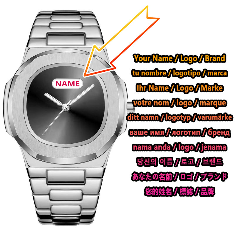 Jam Tangan Quartz Pria Logo Ku - Luxury Watch Logos ulasan dan harga