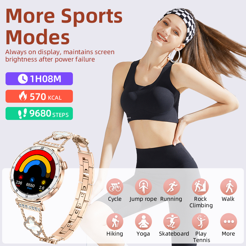 LIGE Jam Tangan Pintar Mewah W - Luxury Watch On Wrist ulasan dan harga