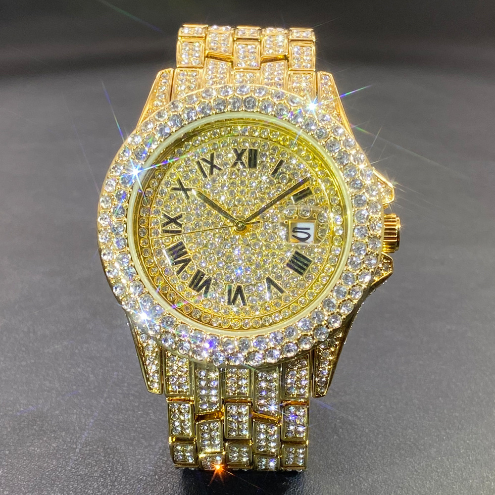 Jam Tangan Pria Besar Warna Em - Luxury Watch Gold ulasan dan harga