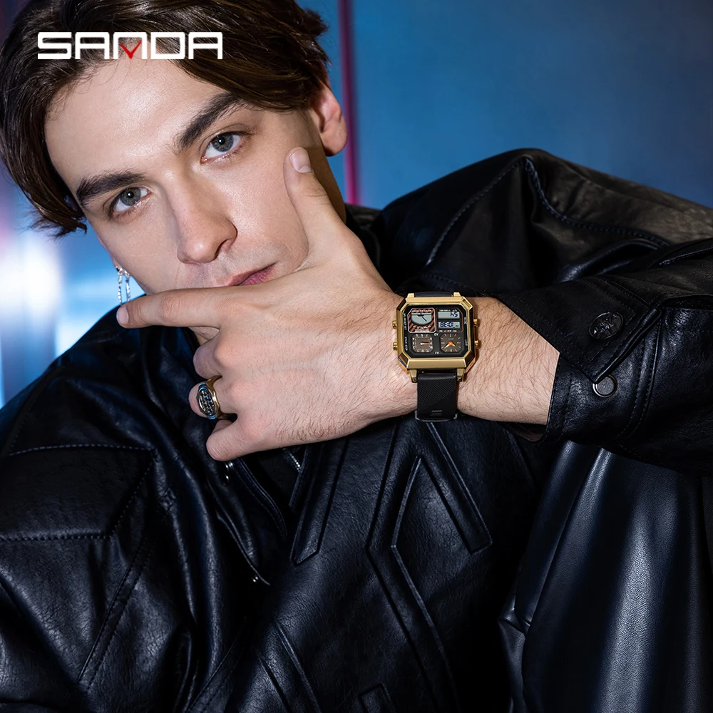 SANDA jam tangan elektronik pr - Luxury Watch Shop ulasan dan harga