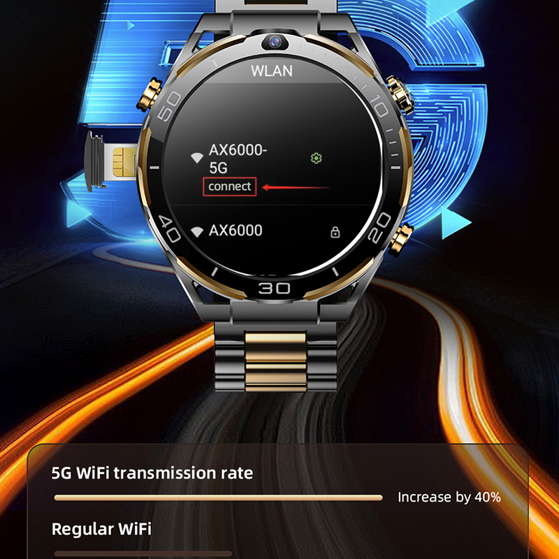 Jam Tangan Pintar 4G LTE Baru  - Luxury Watch On Wrist ulasan dan harga